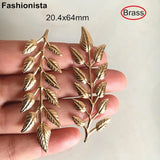 Tree Branch Metal Filigree Leaf for DIY Crafts 3D Leaves Decor