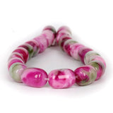 Peach Blossom Stone Jade Waist Beads Jewelry Set