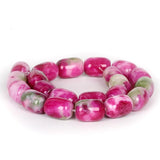 Peach Blossom Stone Jade Waist Beads Jewelry Set