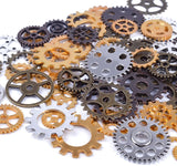 Assorted Antique Steampunk Clock Watch Gear Charms Pendants DIY Jewelry Making
