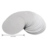 150 Pcs 3 Inch Silver Wine Pourer Discs Drip-Proof Drop Drip Stop Pouring