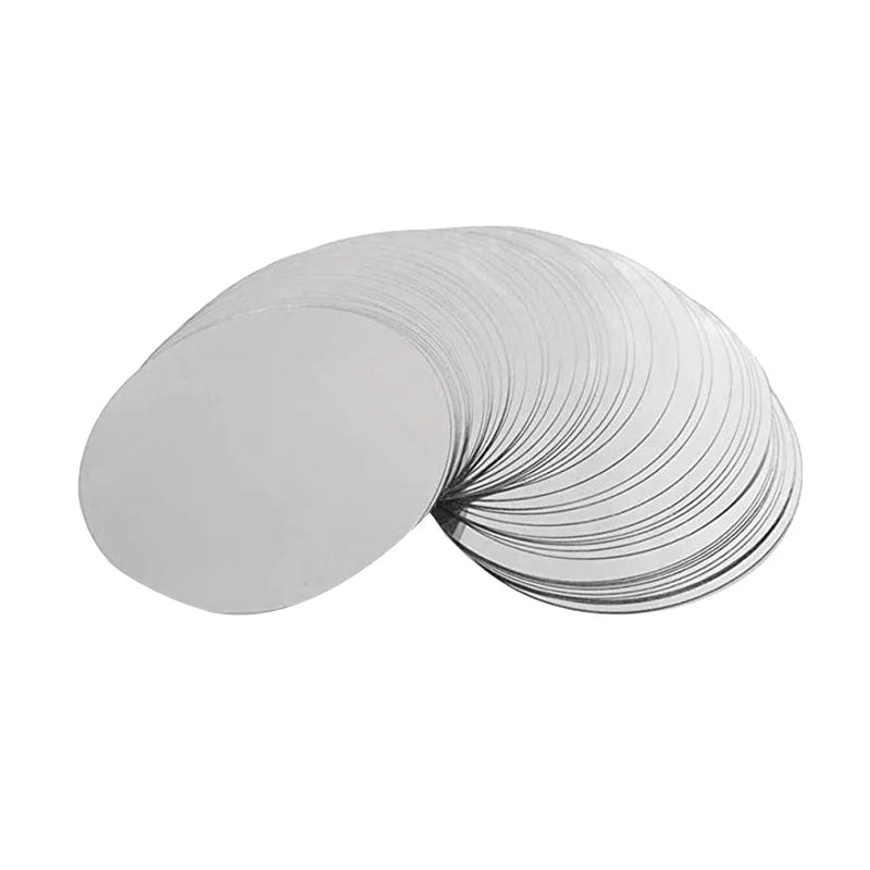 150 Pcs 3 Inch Silver Wine Pourer Discs Drip-Proof Drop Drip Stop Pouring