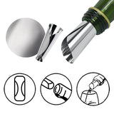 150 Pcs 3 Inch Silver Wine Pourer Discs Drip-Proof Drop Drip Stop Pouring