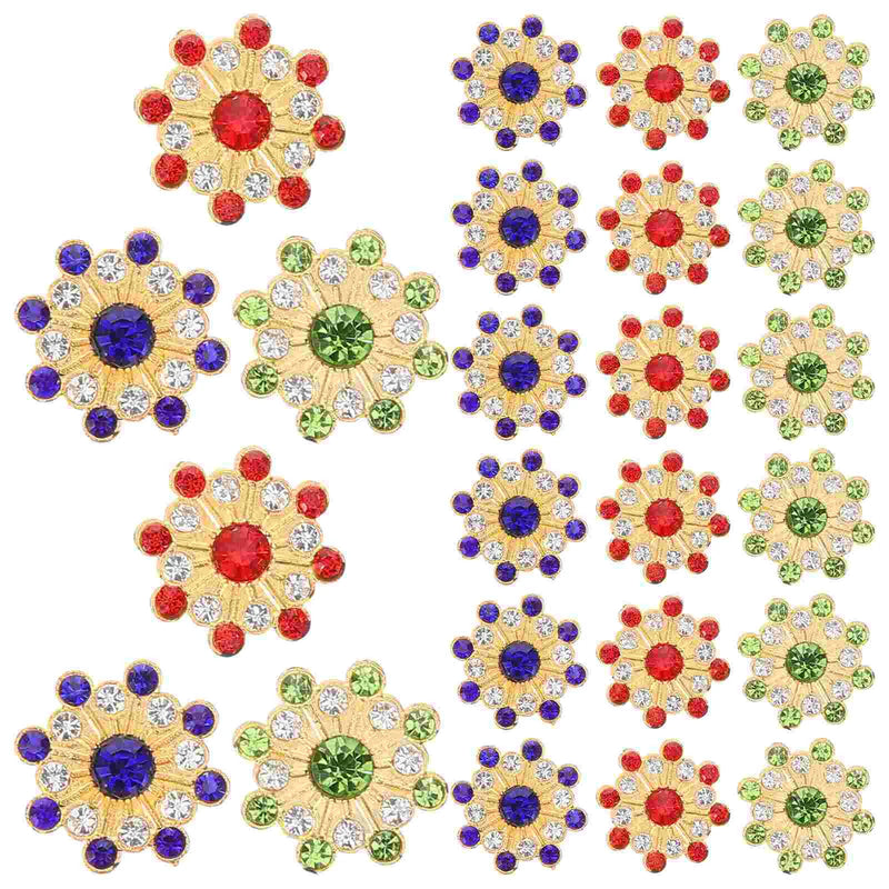 150 Pcs DIY Rhinestone Ornaments Gems Charms Crafts Making Accessories