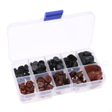 150 Pcs Flat Triangle Nose Plastic Safety Nose for Dolls Teddy Bear DIY