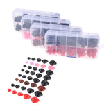 150 Pcs Flat Triangle Nose Plastic Safety Nose for Dolls Teddy Bear DIY