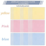 150 Pcs Jewelry Cleaning Cloth Polishing Silver Clean Soft Individually Wrapped