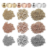 DIY Jewelry Making Kit: 1500 Rondelle, 900 Ball, 600 Square Beads