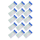 1500 Pcs Striped Colored Disposable Straws 8 inch Long
