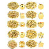 1500Pcs Spacer Beads Assorted DIY Jewelry Making Loose Beads