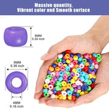 1500Pcs Colorful Pony Beads DIY Bracelet Necklace Making HandCrafts