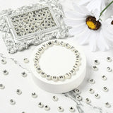1500pcs Luminous Acrylic Alphabet Letter Beads 7mm Round A-Z Letters Heart