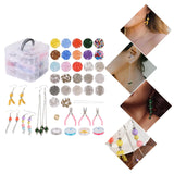 1506Pcs Jewelry Making Supplies Kit Earrings Adults Beading Wire