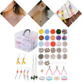 1506Pcs Jewelry Making Supplies Kit Earrings Adults Beading Wire