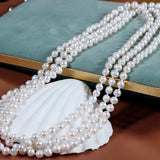 Long Freshwater Pearls Necklace Boutique Jewellery