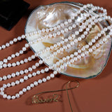 Long Freshwater Pearls Necklace Boutique Jewellery
