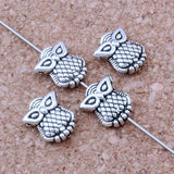 150Pcs Owl Spacer Beads 1mm Hole DIY Jewelry Making D43