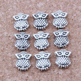 150Pcs Owl Spacer Beads 1mm Hole DIY Jewelry Making D43