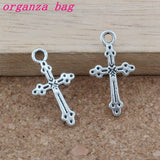 150Pcs Alloy Islamic Cross Charm Pendants Jewelry Making Bracelet Necklace DIY