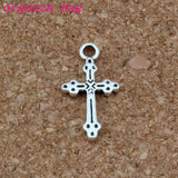 150Pcs Alloy Islamic Cross Charm Pendants Jewelry Making Bracelet Necklace DIY