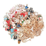 150Pcs Gold-Plated Enamel Charms for DIY Jewelry Making