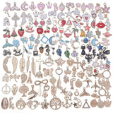 150Pcs Gold-Plated Enamel Charms for DIY Jewelry Making