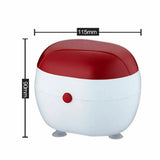 150ml Ultrasonic Cleaner Washer Bath Tank Basket Watches Glasses Jewelry Denture