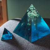 150mm Pyramid Shape Silicone Mould Resin Crafts