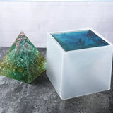 150mm Pyramid Shape Silicone Mould Resin Crafts
