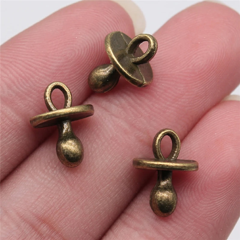 150pcs 14x10mm Nipple Charm For Jewelry Making