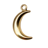 150pcs Antique Silver Moon Charms DIY Jewelry Findings