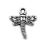 150pcs Dragonfly Charm 19x15mm Jewelry Making Accessories Antique Silver Bronze