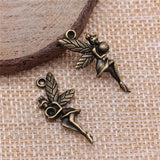 150pcs 26x11mm Fairy Angel Pendants Charm for Jewelry Making