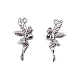 150pcs 26x11mm Fairy Angel Pendants Charm for Jewelry Making