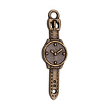 150pcs Antique Silver Watch Pendants for Jewelry Making
