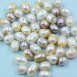 150pcs Mixed Color 9-10MM Natural Freshwater Pearls Loose Beads