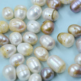 150pcs Mixed Color 9-10MM Natural Freshwater Pearls Loose Beads