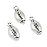 150pcs Tibetan Silver Football Charms Pendant