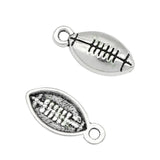150pcs Tibetan Silver Football Charms Pendant