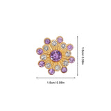 150pcs Flower Rhinestone Embellishments for Dress Accessory