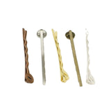 150pcs Hair Bobby Pin Findings Mixed Metal Hairpin DIY Hair Clip Making