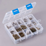 150pcs Mixed Shape Leaf Charms Alloy Pendants for Jewelry Making DIY Craft