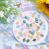 150pcs Opal Hand Shape Resin Beads 1mm Hole Loose Spacers DIY Jewelry Making