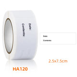 150pcs Blank Handwritten Label Stickers for Food Storage Safety