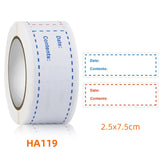 150pcs Blank Handwritten Label Stickers for Food Storage Safety