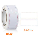150pcs Blank Handwritten Label Stickers for Food Storage Safety