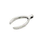 150pcs Small Wish Bone Charm Pendant 16x9mm