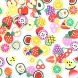 150pcs 20mm Polymer Clay Fruit Slices DIY Decoration Craft Supplies