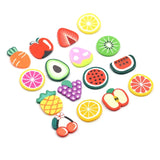 150pcs 20mm Polymer Clay Fruit Slices DIY Decoration Craft Supplies