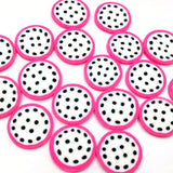 150pcs 20mm Polymer Clay Fruit Slices DIY Decoration Craft Supplies